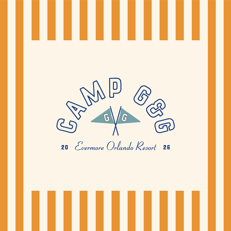 Graphic image showing the Camp Garden & Gun 2026 logo