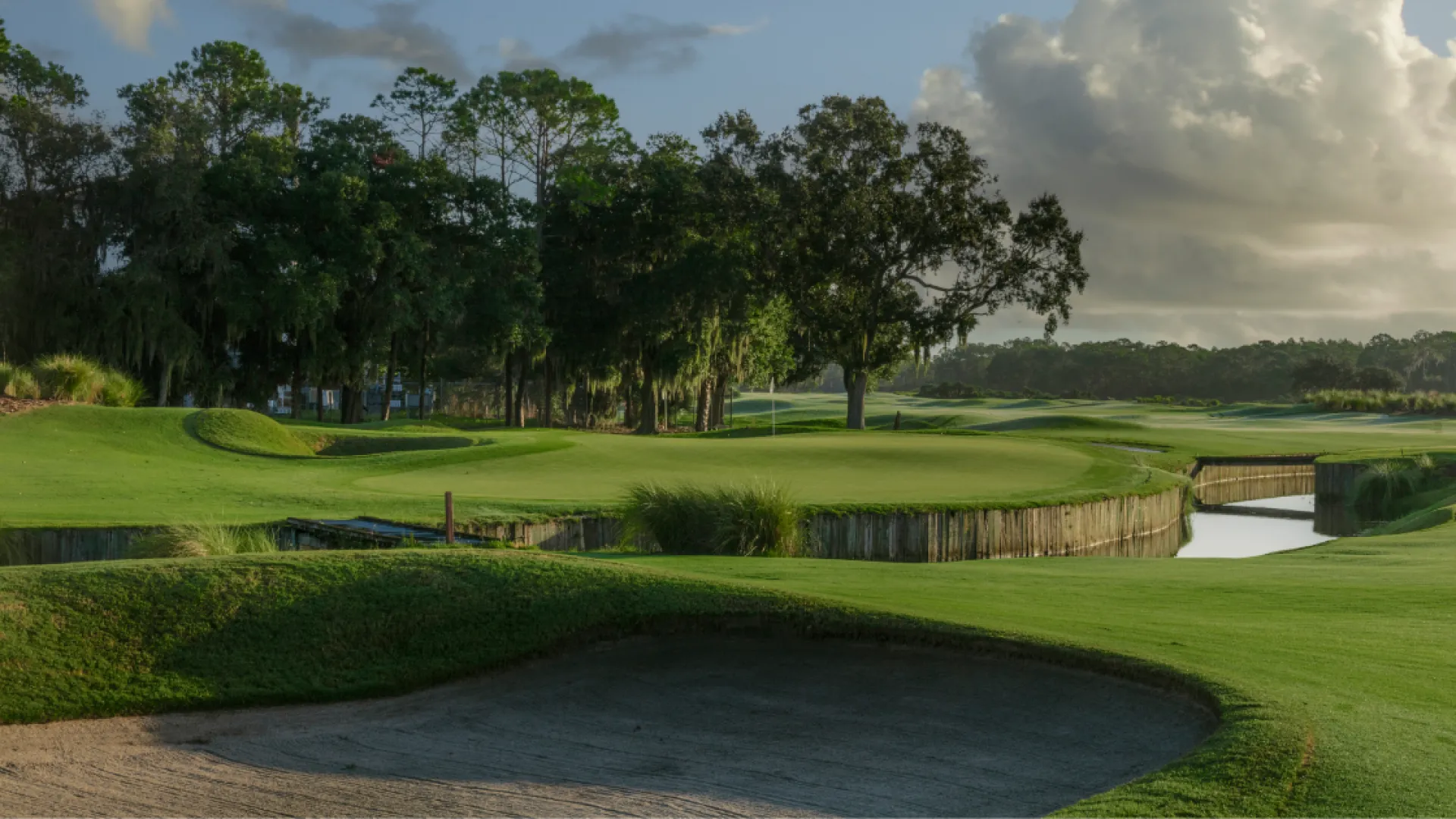 Landscape shot of course at Grand Cypress Golf at Evermore 