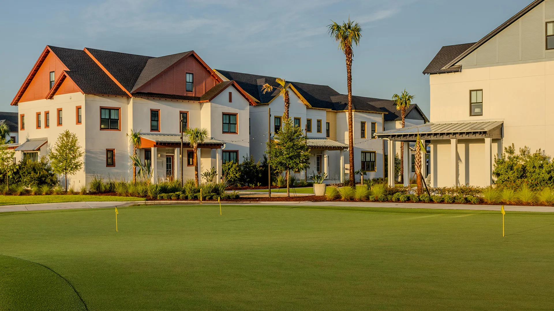Image of the Grand Cypress Golf putting green near private vacation homes at Evermore Orlando Resort.
