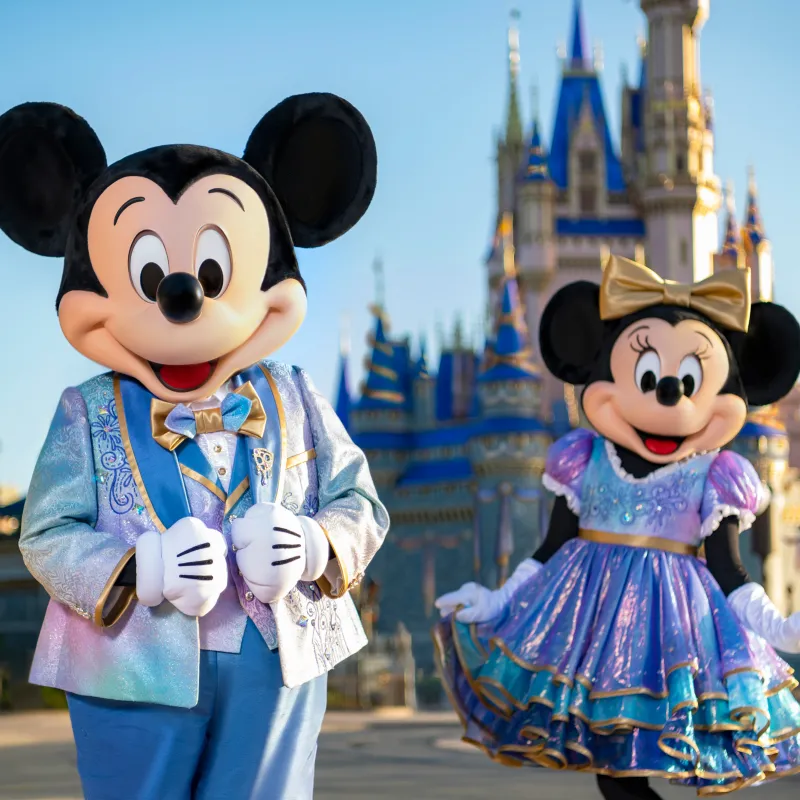Mickey and Minnie Mouse at Walt Disney World® An image of Mickey and Minnie Mouse at Walt Disney World®