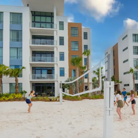 Thumbnail - Volleyball on Evermore Bay