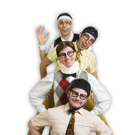 An image of the members of The Spazmatics, who will be performing in the Evermore Concert Series at Evermore Orlando Resort.